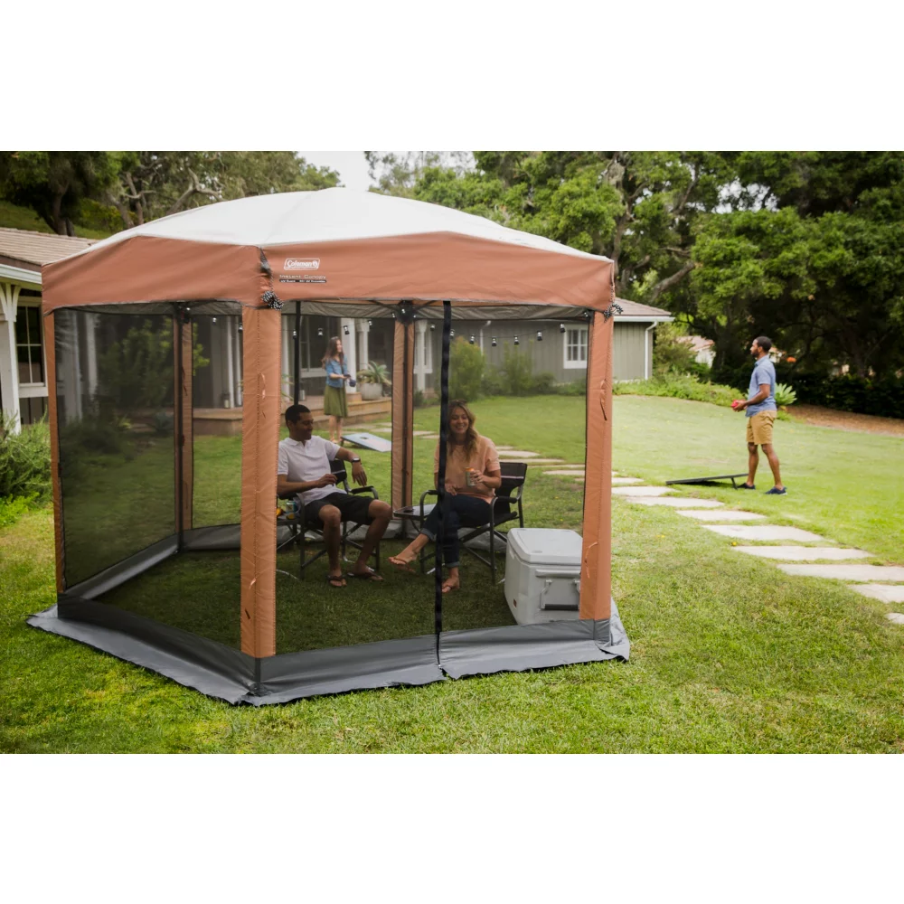 Coleman 12 X 10 Back Home™ Screened Canopy Sun Shelter With Instant Setup - Image 4