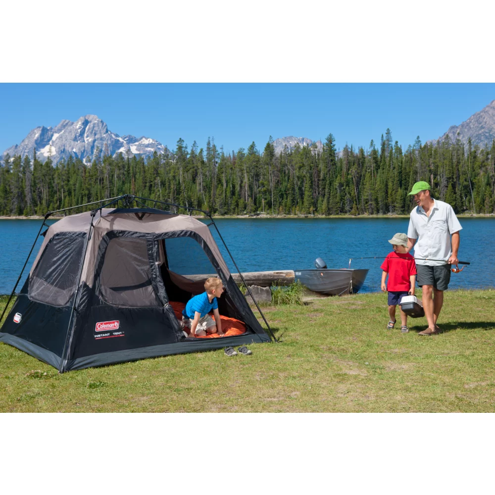 Coleman 4-Person Cabin Camping Tent With Instant Setup - Image 6