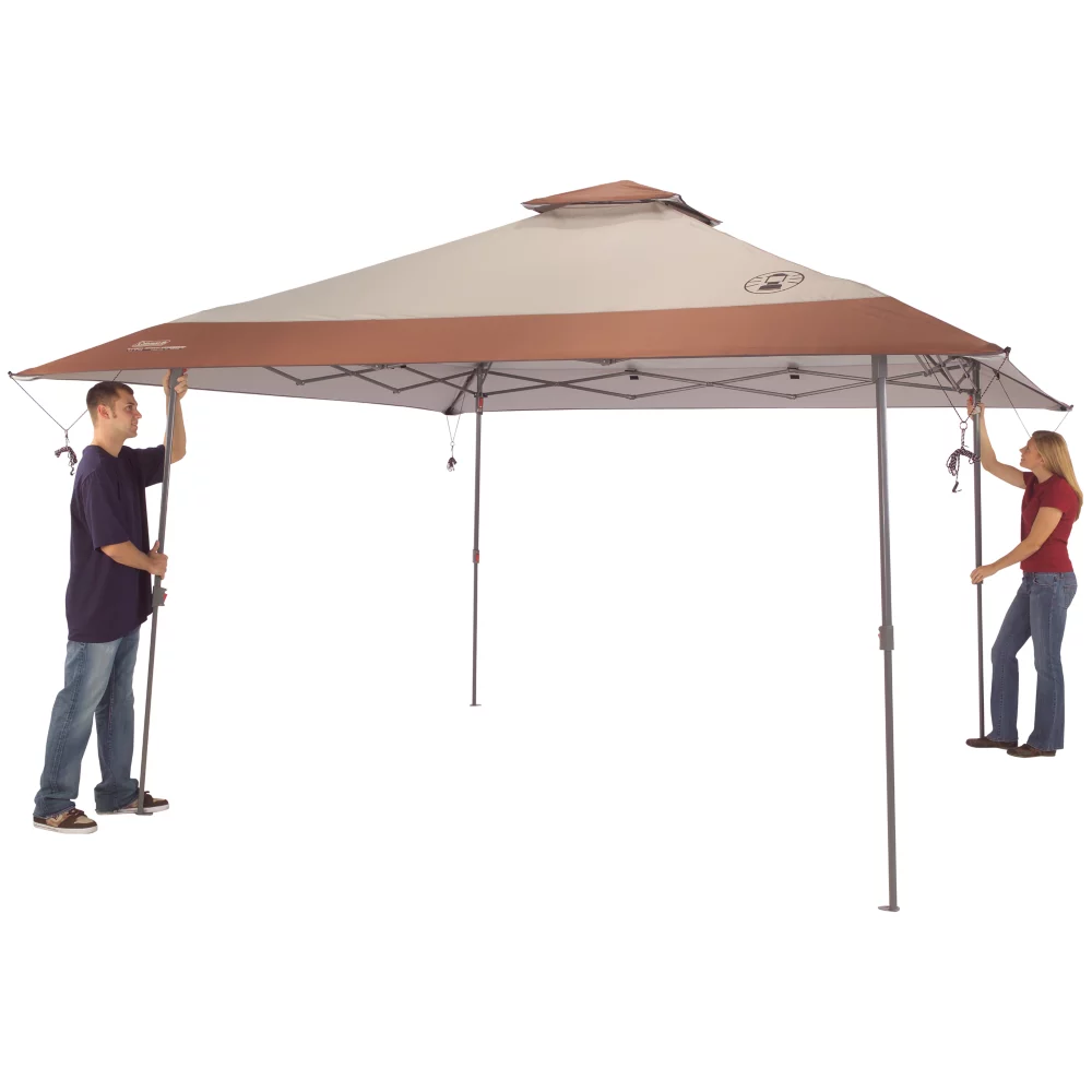 Coleman 13 X 13 Canopy Sun Shelter, Khaki - Image 4