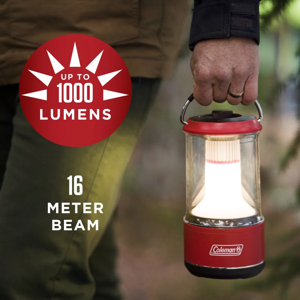 Coleman 1000 Lumens LED Lantern With BatteryGuardâ„¢, Green - Image 4