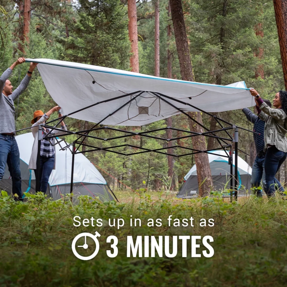 Coleman OneSource⢠10 X 10 Canopy Shelter With LED Lighting & Rechargeable Battery - Image 6