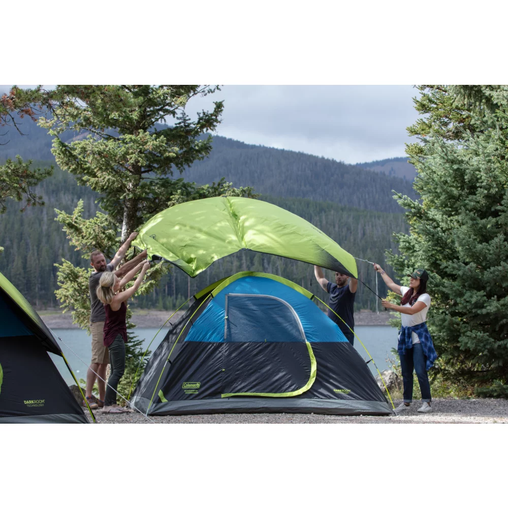 Coleman 4-Person Dark Room Sundome Tent - Image 8