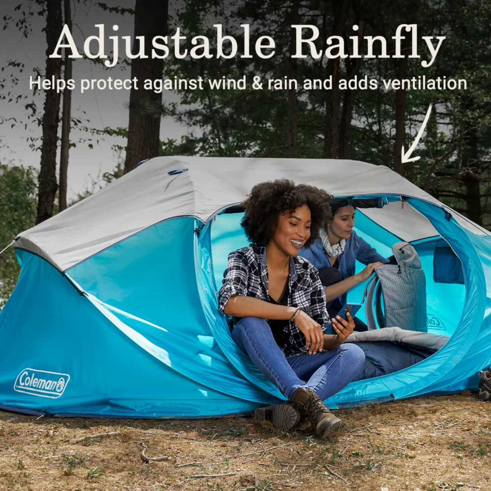 Coleman 4-Person Camp Burst™ Pop-Up Tent - Image 3