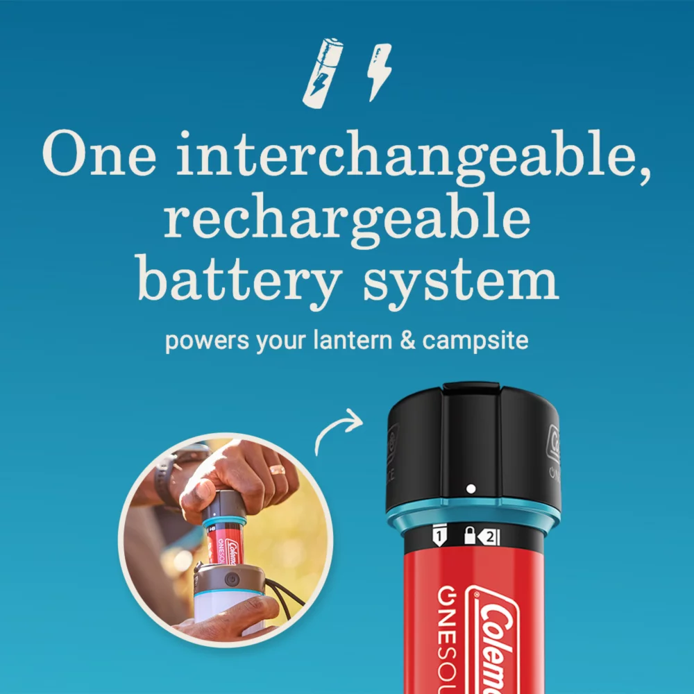Coleman OneSource Rechargeable 200 Lumens Lantern - Image 2