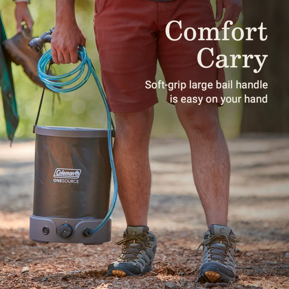 Coleman OneSource Rechargeable Built-In Pump Camp Shower Sprayer - Image 4