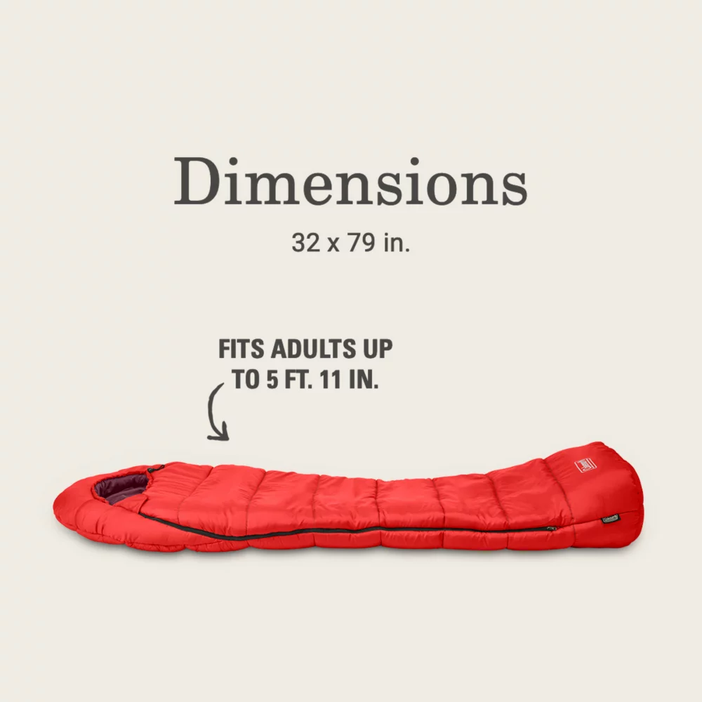 Coleman Tidelands™ 40° Mummy Sleeping Bag - Image 5