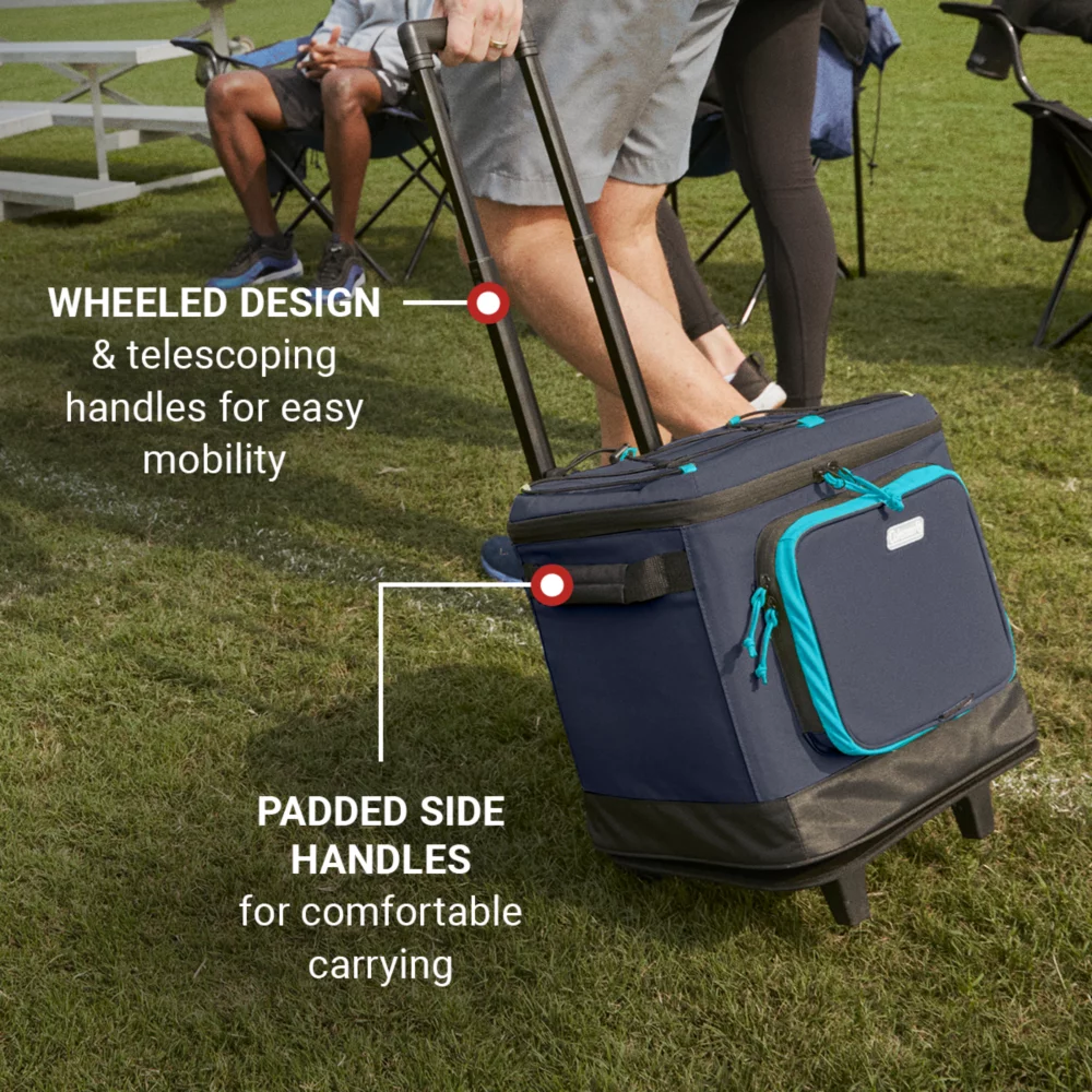 Coleman XPAND™ 42-Can Soft Cooler With Wheels - Image 3