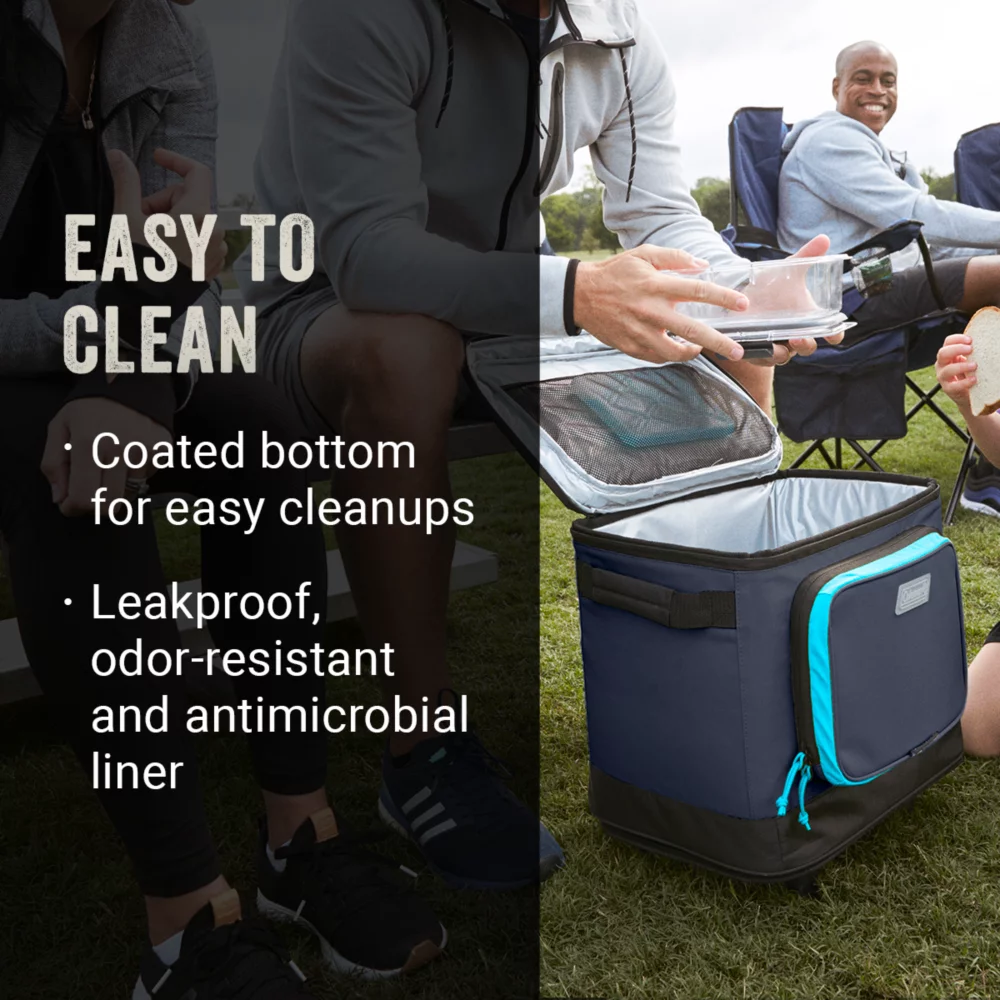 Coleman XPAND™ 42-Can Soft Cooler With Wheels - Image 4