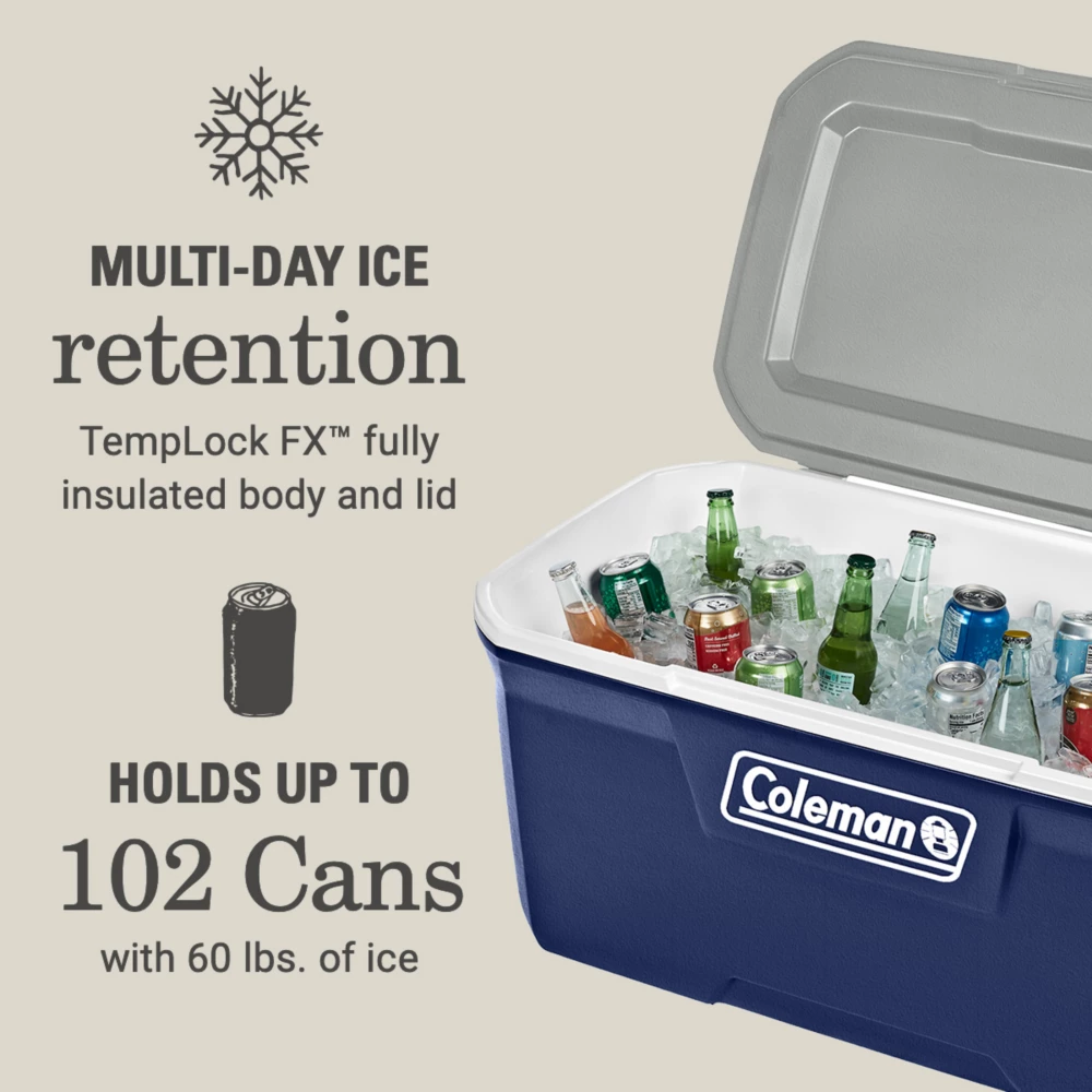 Coleman 316 Series™120-Quart Hard Cooler - Image 2