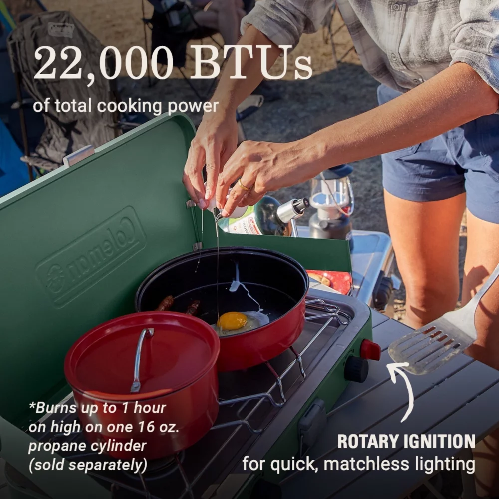Coleman Cascade⢠222 2-Burner Camping Stove - Image 6