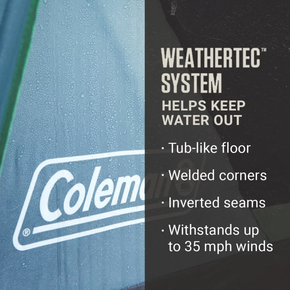 Coleman Sunlodge™ 8-Person Camping Tent, Blue Nights - Image 4