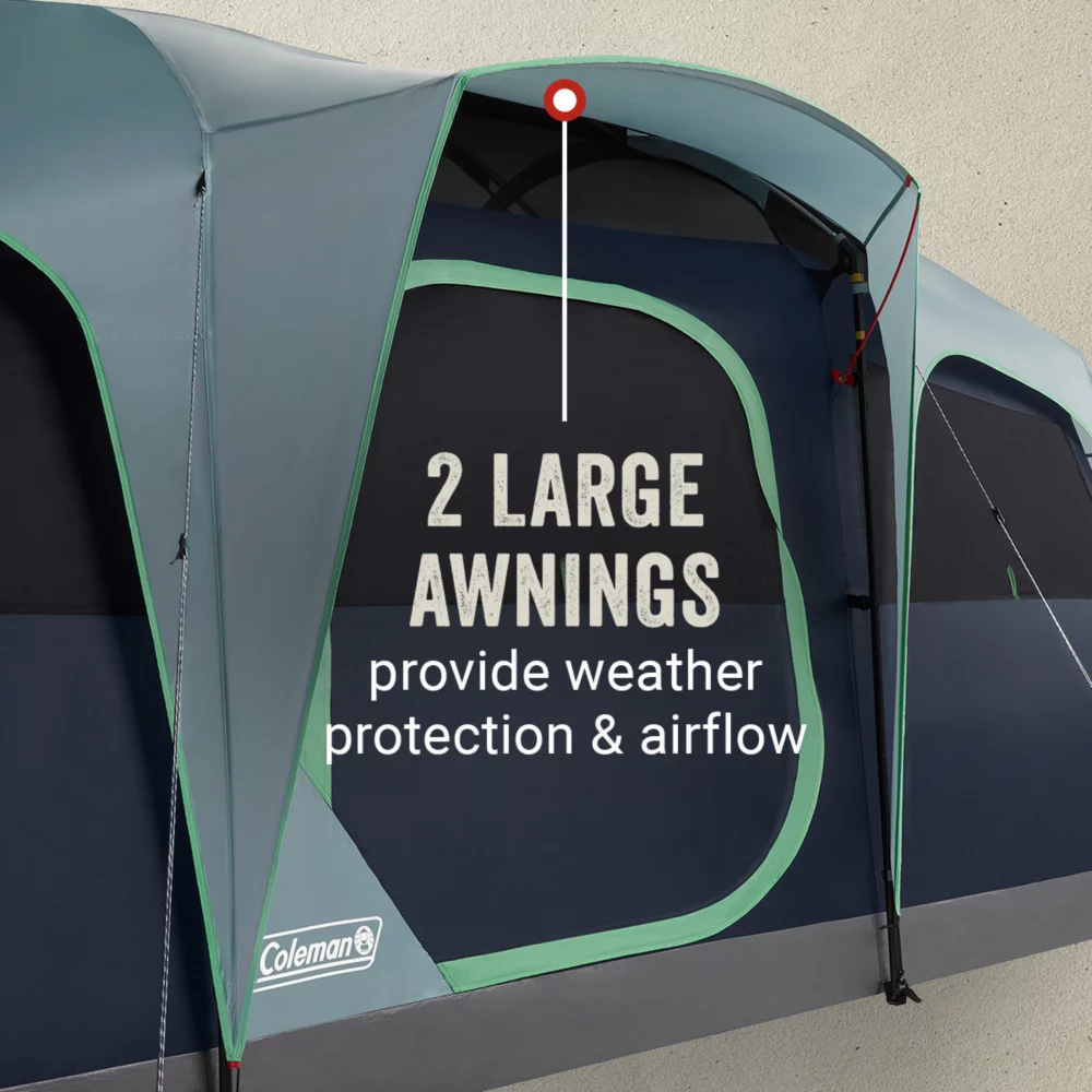 Coleman Sunlodge™ 8-Person Camping Tent, Blue Nights - Image 5